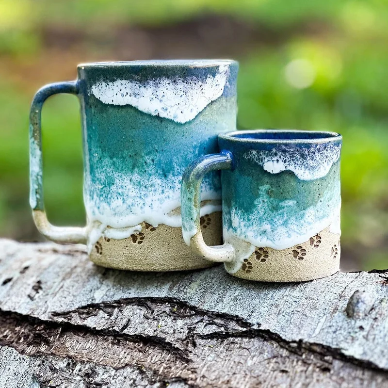 Skanto | Küsten-Tasse mit Pfotenabdruck