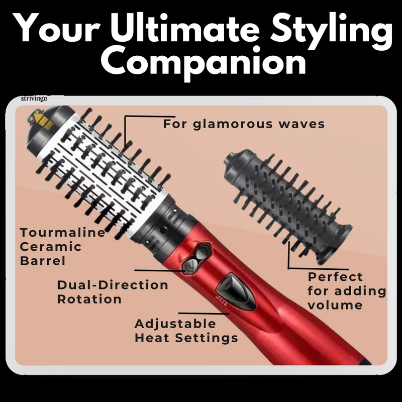 Skanto | Driwave 2-in-1 Rotierender Haartrockner und Styler