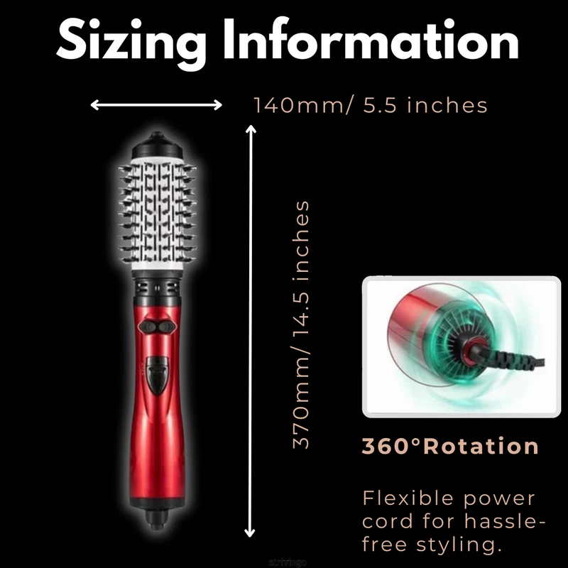 Skanto | Driwave 2-in-1 Rotierender Haartrockner und Styler