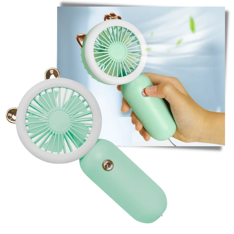 Handventilator mit USB und LED