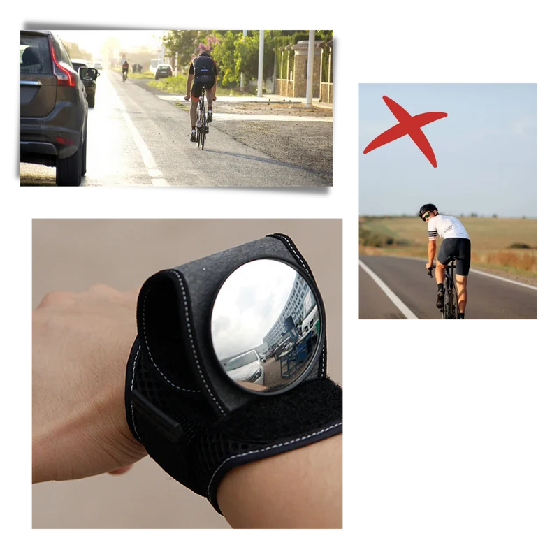 Handgelenkspiegel für Fahrräder
