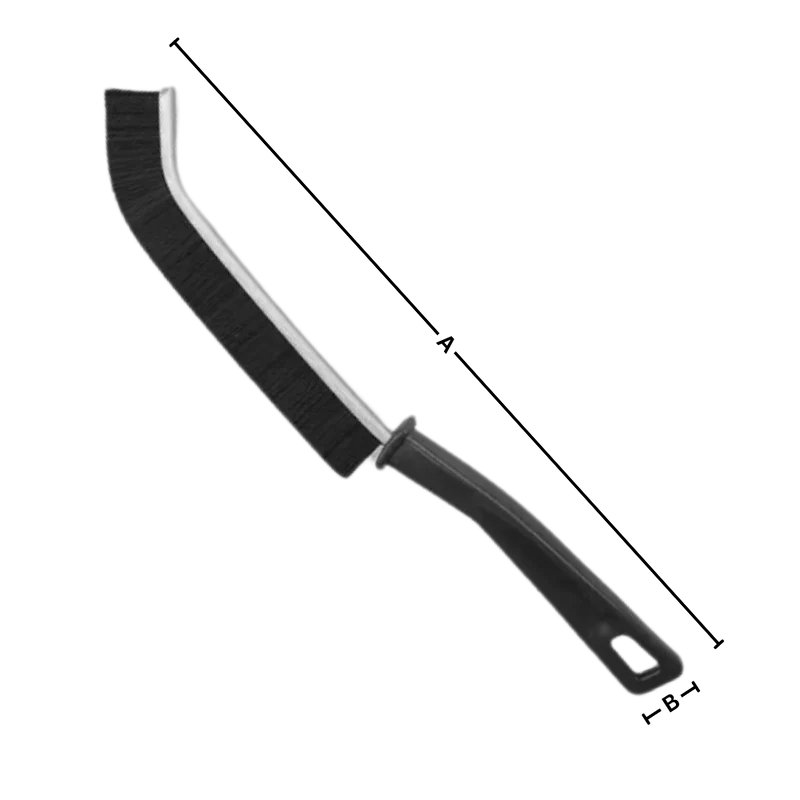Ergonomische Weichbürste zur Fugenreinigung