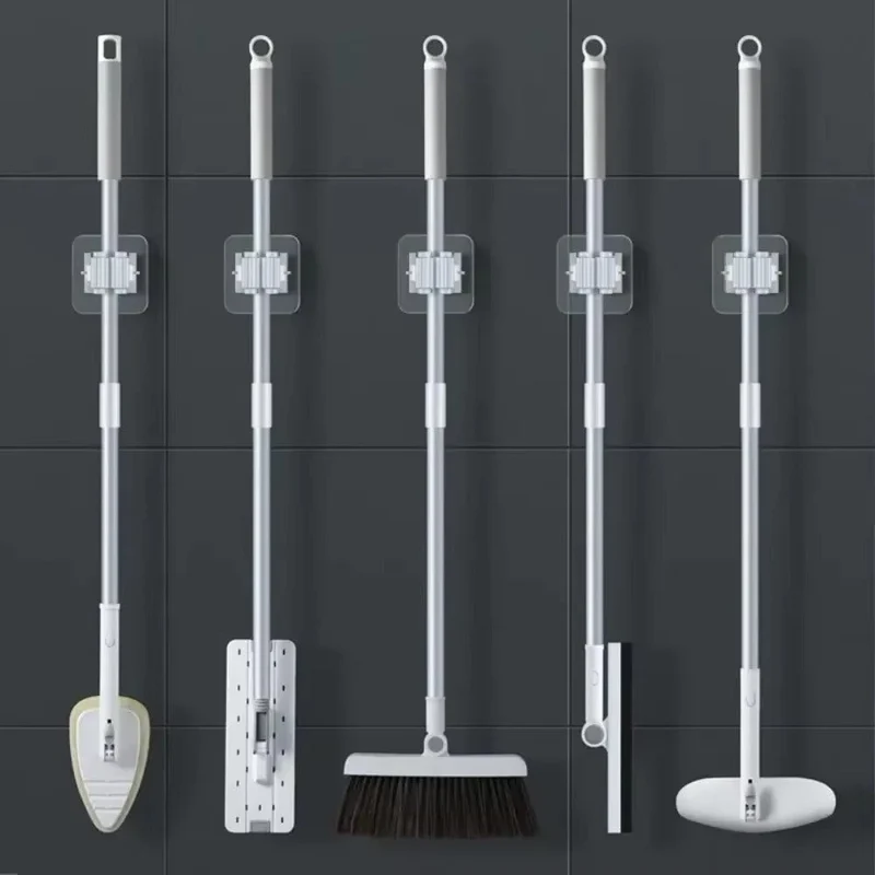 GripNest Pro™ | Wandhalterung für Besen & Mops ohne Bohren