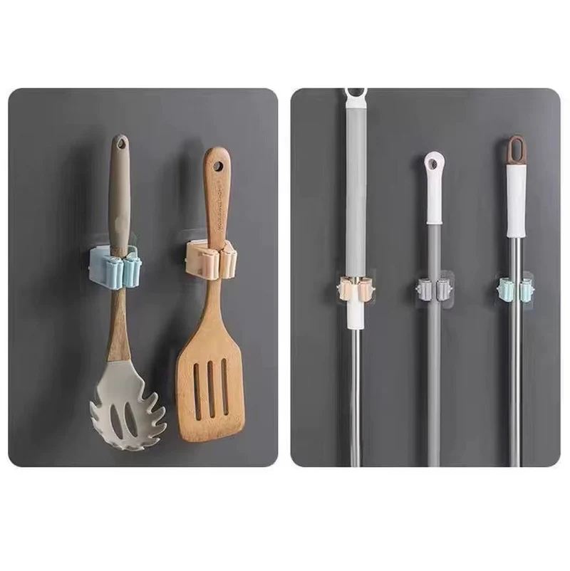 GripNest Pro™ | Wandhalterung für Besen & Mops ohne Bohren
