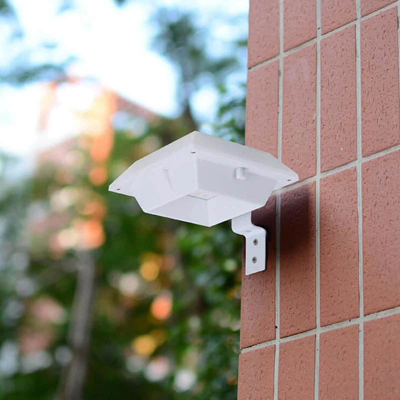 Skanto | Solar UFO-förmige Design Zaunleuchte LED Außenwandlampe