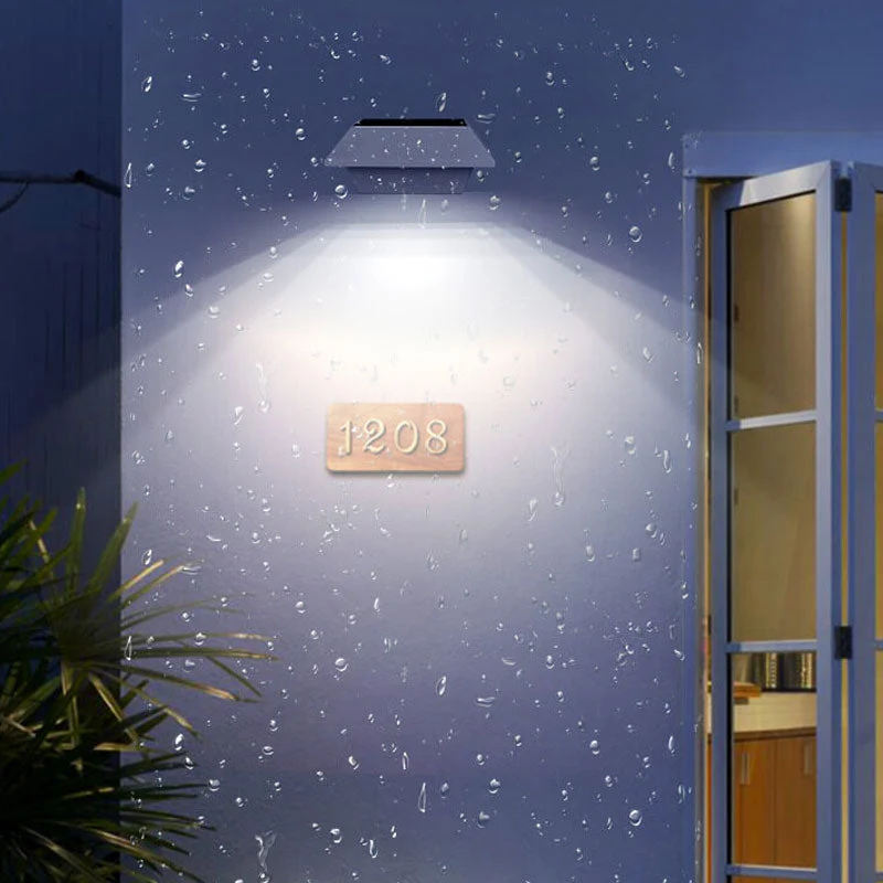 Skanto | Solar UFO-förmige Design Zaunleuchte LED Außenwandlampe