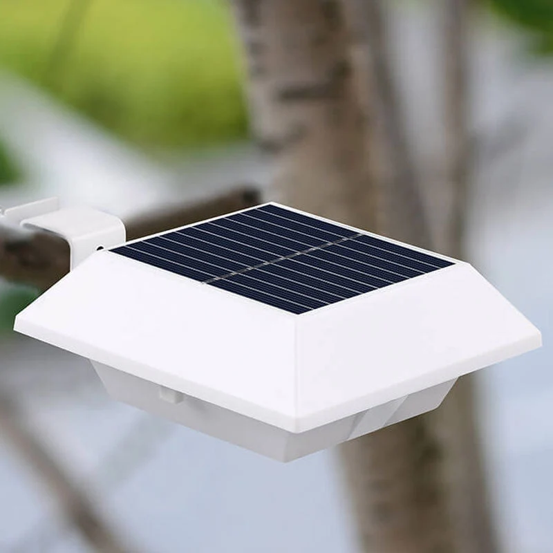 Skanto | Solar UFO-förmige Design Zaunleuchte LED Außenwandlampe