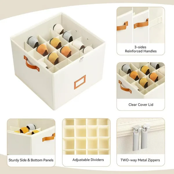 ShoeCube™ | Faltbarer Schuhorganizer – Platzsparend, verstellbar & tragbar
