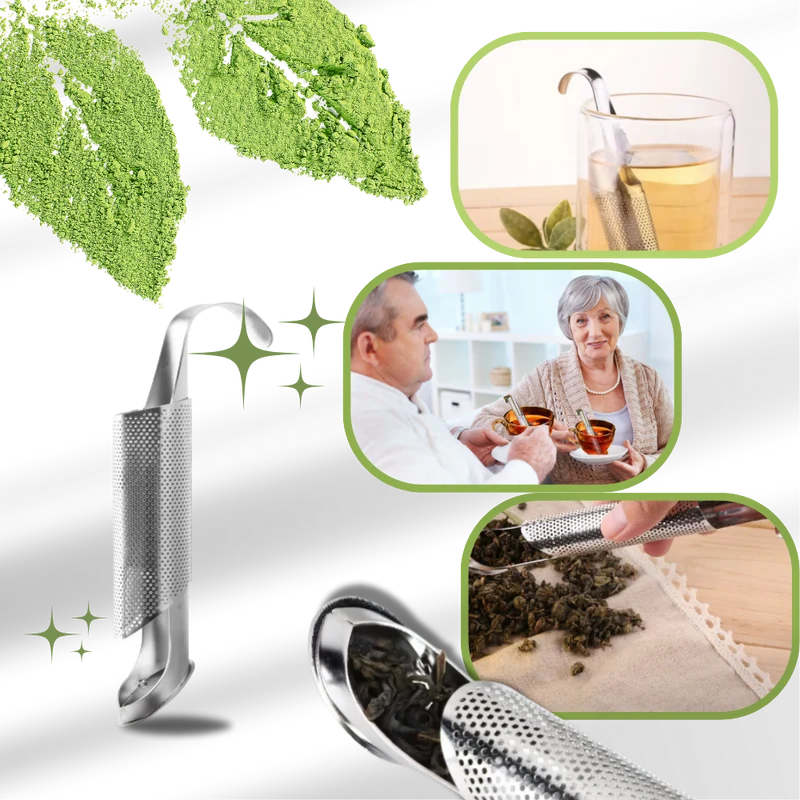 Skanto Teefilter aus Edelstahl mit feinem Netz
