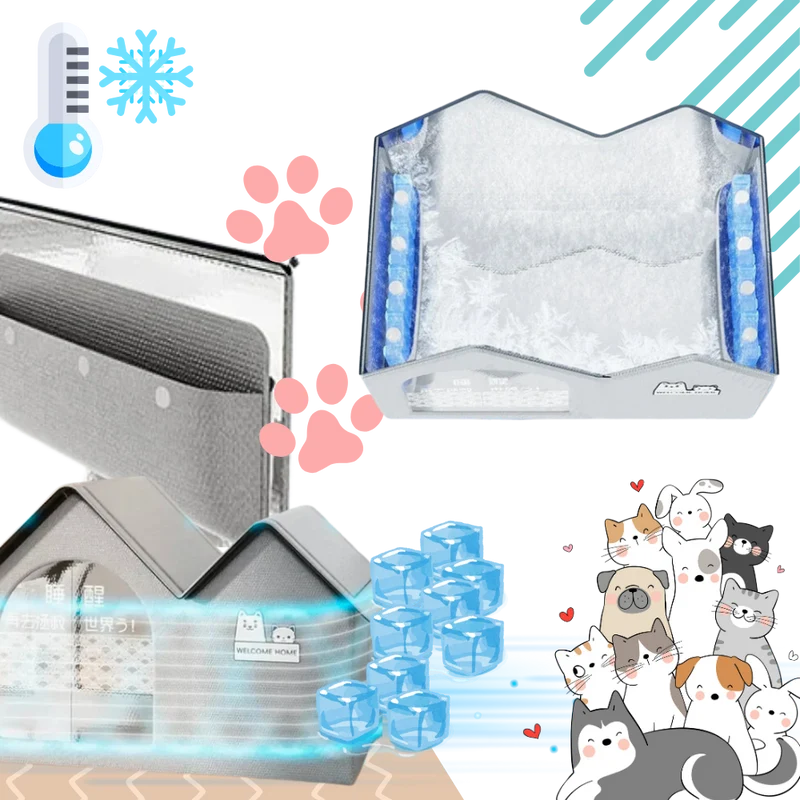 Isoliertes und wärmereflektierendes Kühl-Katzenhaus