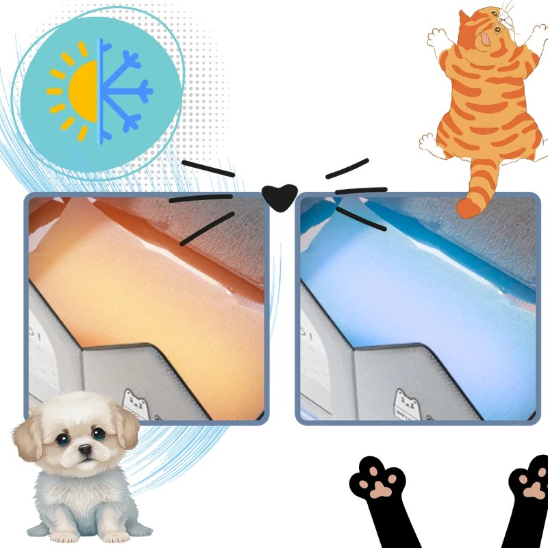 Isoliertes und wärmereflektierendes Kühl-Katzenhaus