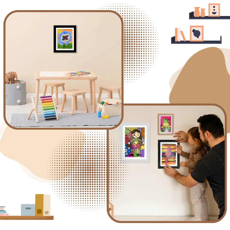 Kleine Davinci-Rahmen mit glattem Finish