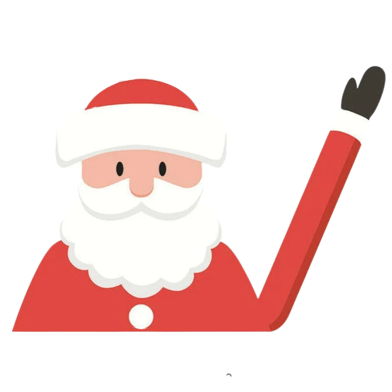 Scheibenwischer-Aufkleber mit Weihnachtsmotiven