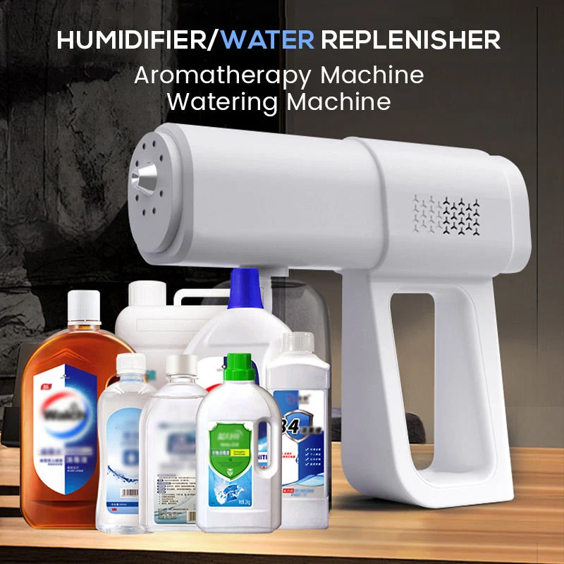 50% RABATT | GermBlaster™ | Desinfektions Sprühgerät – Kabellos, 300ml Tank & Nano Nebel Reinigung
