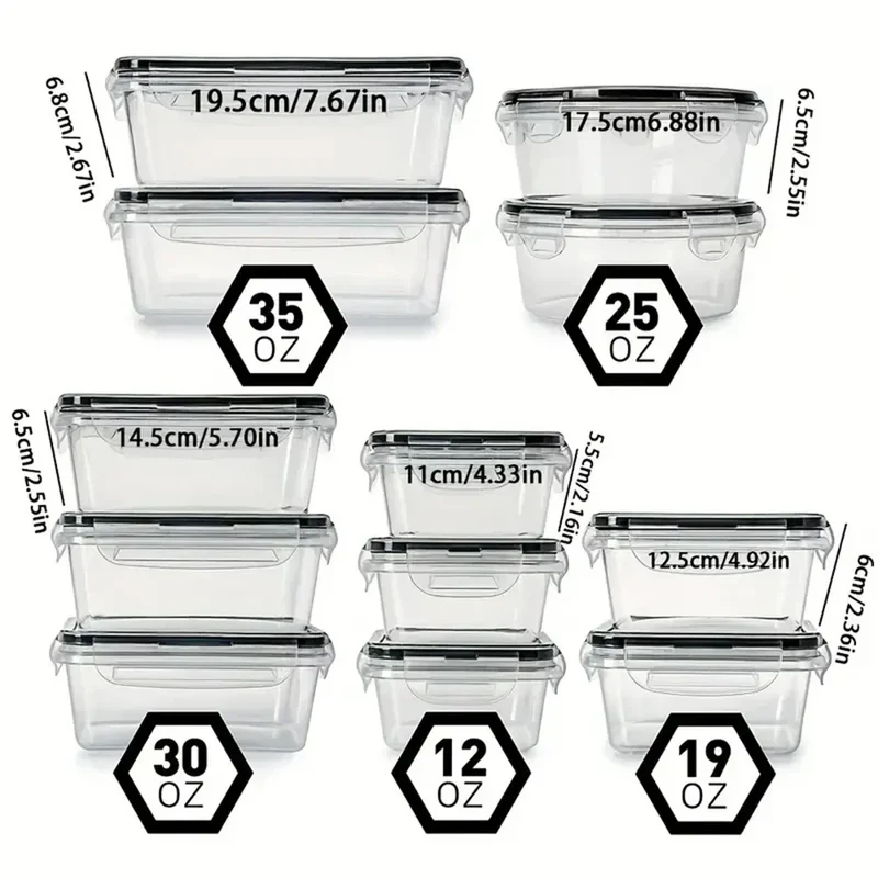 Skanto | 12-teiliges Lebensmittelbehälter-Set - FoodSaver