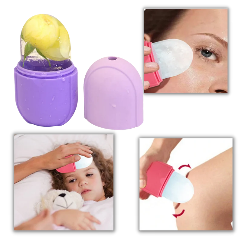 Eismassagebecher für das Gesicht