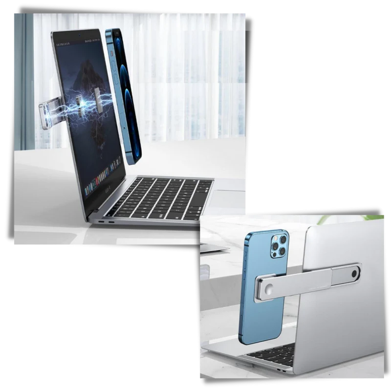 Verstellbarer vielseitiger Handyhalter für Laptop