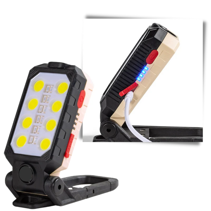 Verstellbare wasserdichte LED-Taschenlampe