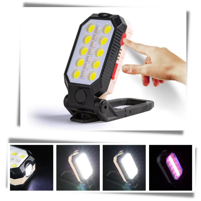 Verstellbare wasserdichte LED-Taschenlampe