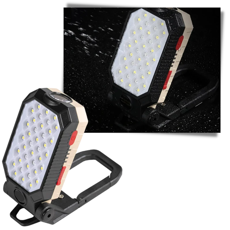 Verstellbare wasserdichte LED-Taschenlampe