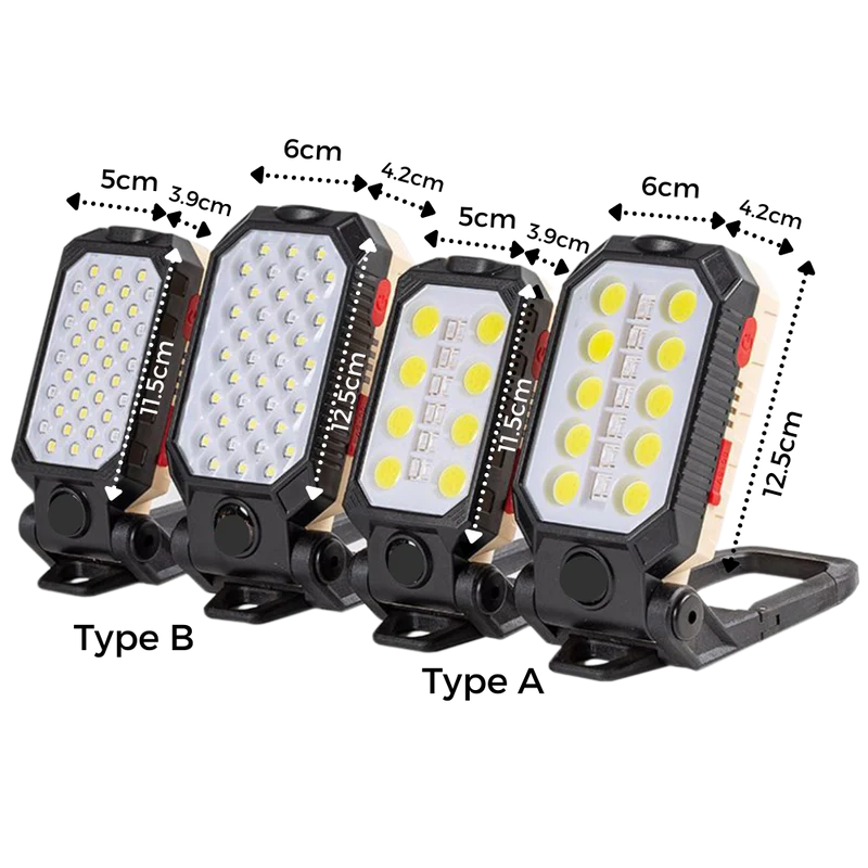 Verstellbare wasserdichte LED-Taschenlampe
