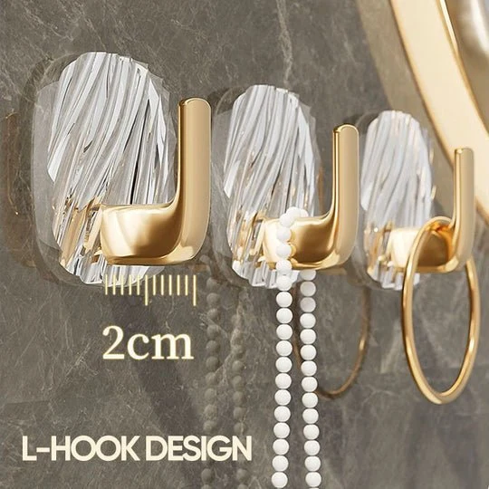 LuxeHook™ | Stilvolle, robuste Wandhaken für ein einfaches, ordentliches Leben
