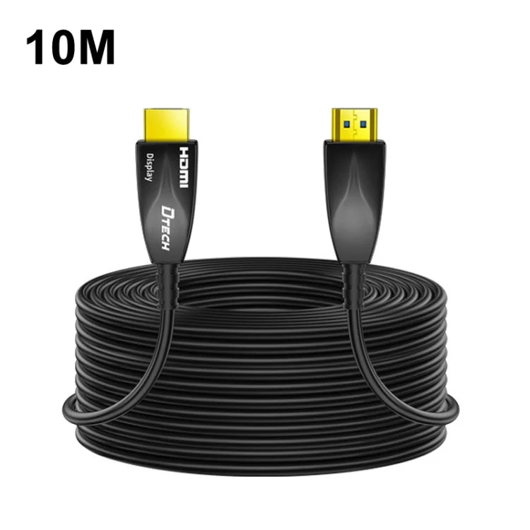 Skanto | DTECH HDMI 2.0 Version Glasfaserkabel 4K 60Hz Großbild-TV-Engineering-Verkabelung, Länge: 10m