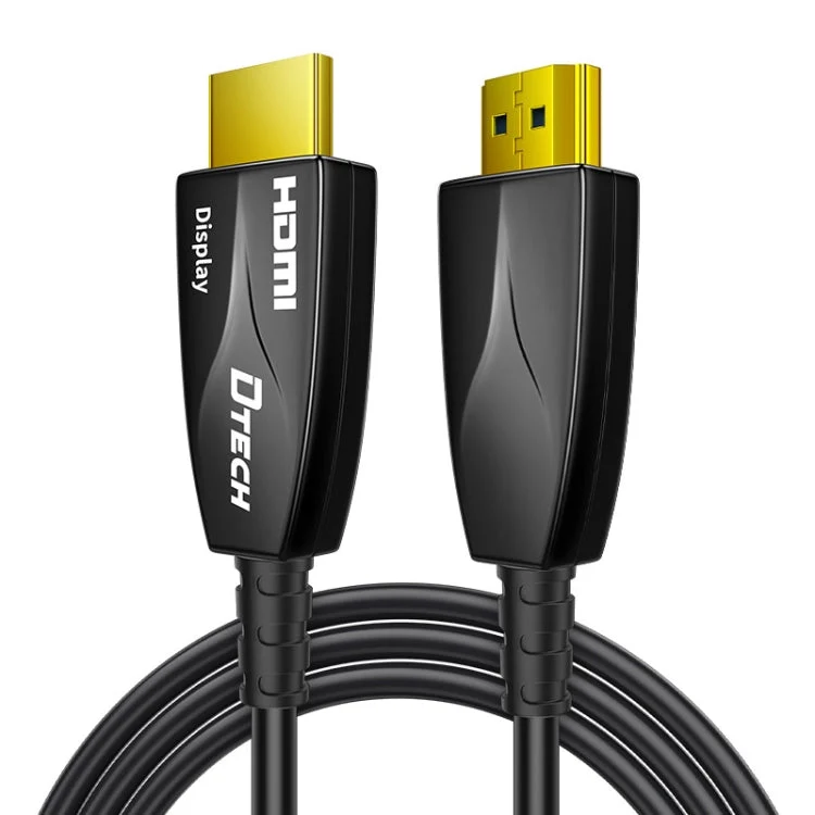 Skanto | DTECH HDMI 2.0 Version Glasfaserkabel 4K 60Hz Großbild-TV-Engineering-Verkabelung, Länge: 10m