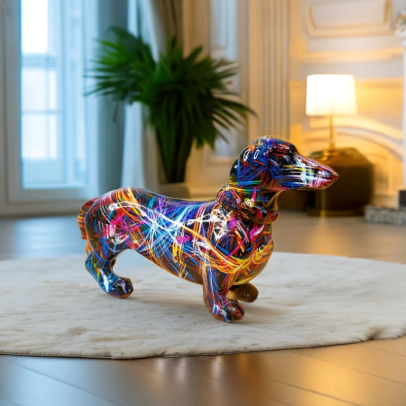 Skanto | Graffiti Dackel Skulptur