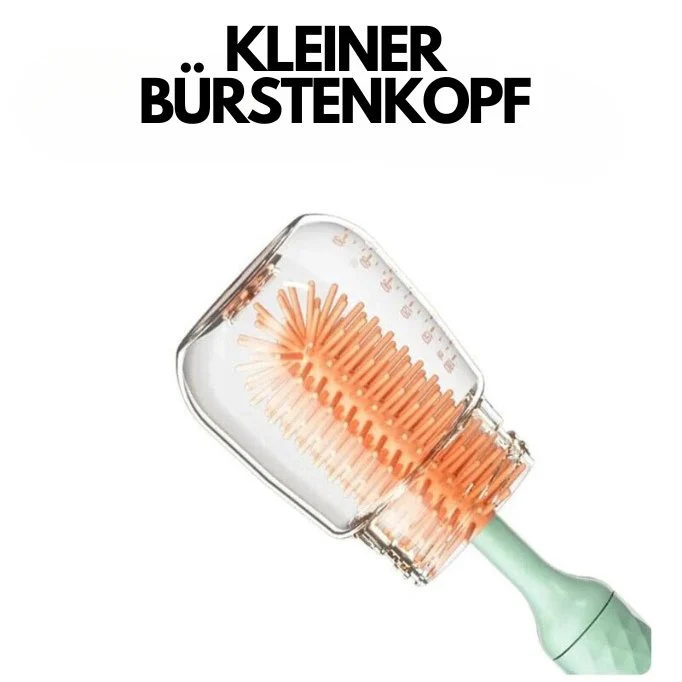 CleanEase360™ | Müheloses 360° rotierendes Babyflaschen-Reinigungssystem