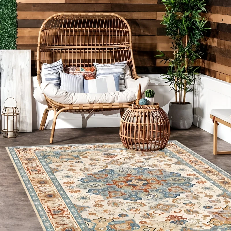 NordicSoft™ | Nordischer Outdoor-Teppich – Rutschfest, für Innen und Außen