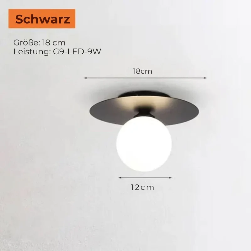 Skanto | LumiNoble | Zeitloser Kronleuchter mit goldenem LED-Kugel-Design