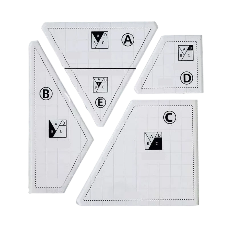 Kreative Quilt-Schablone