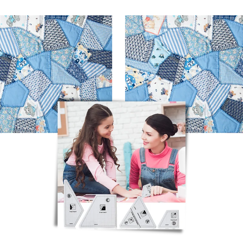 Kreative Quilt-Schablone