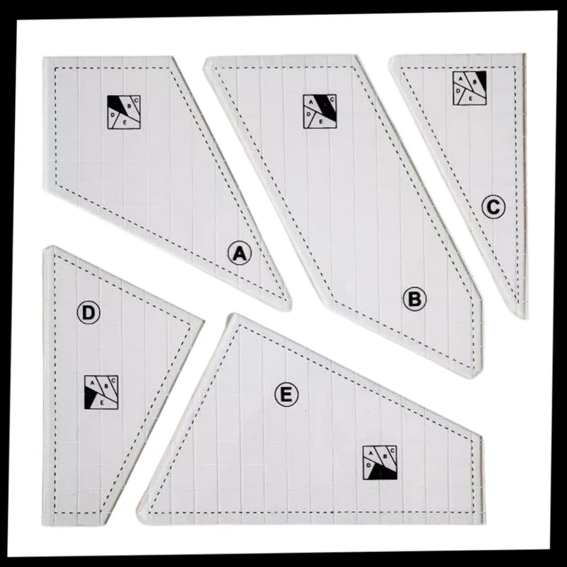 Kreative Quilt-Schablone