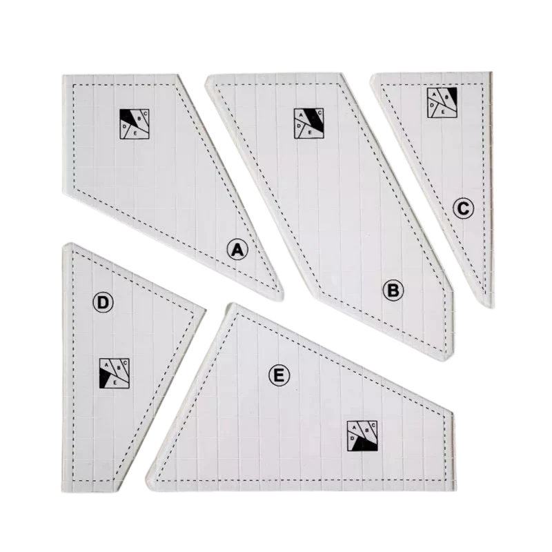 Kreative Quilt-Schablone