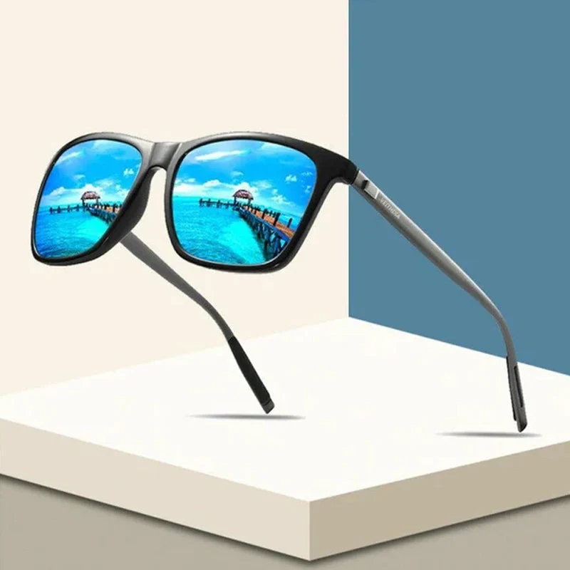 Skanto | Polarisierte Sonnenbrille mit Aluminium-Magnesium-Rahmen