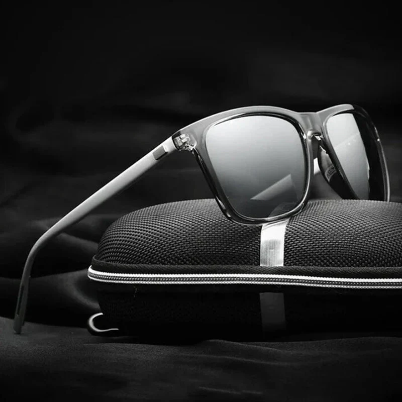 Skanto | Polarisierte Sonnenbrille mit Aluminium-Magnesium-Rahmen