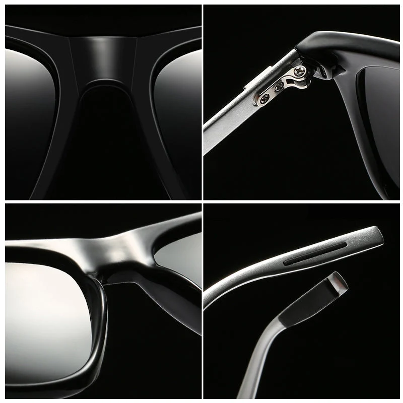 Skanto | Polarisierte Sonnenbrille mit Aluminium-Magnesium-Rahmen