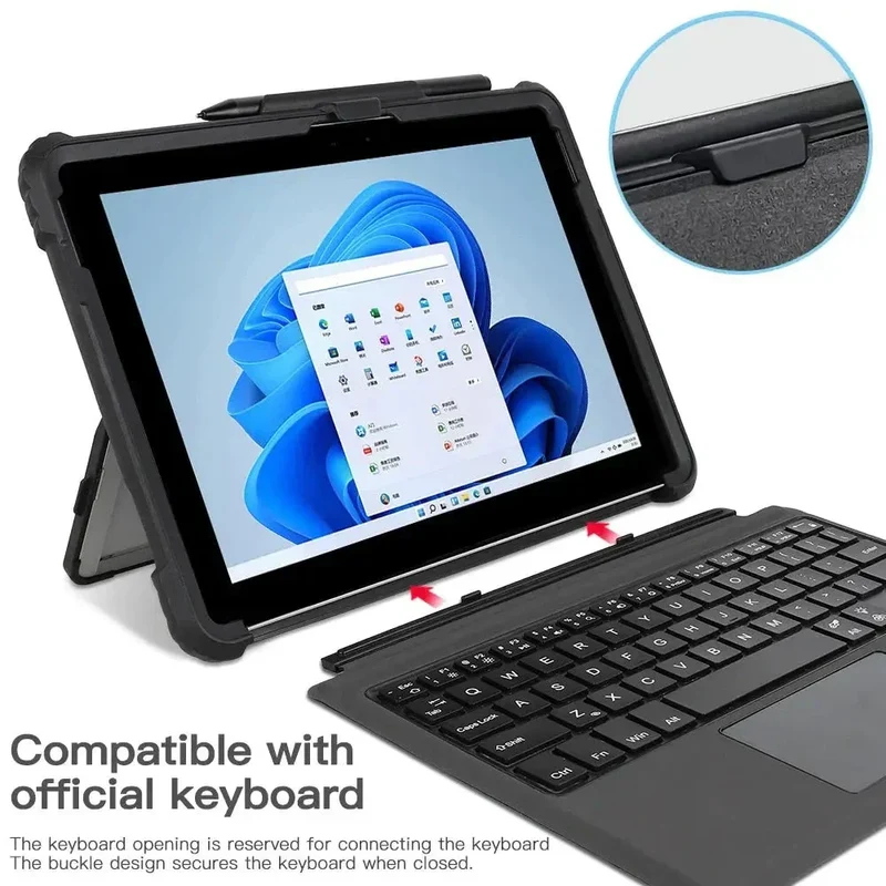 Skanto | Fortify360 Robuste Militär-Schutzhülle für Microsoft Surface Tablet