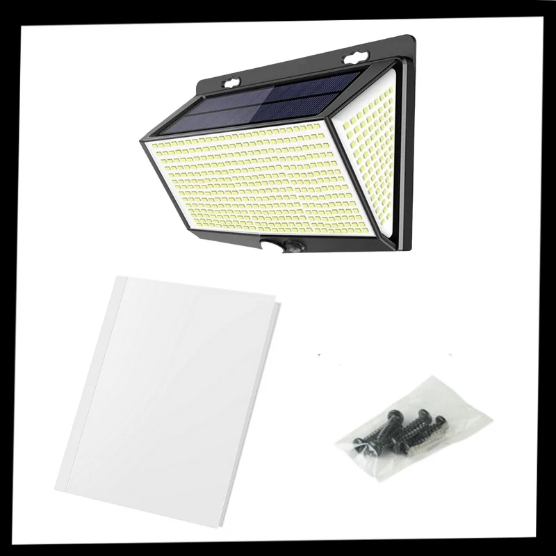 Outdoor 468 LED Solarleuchte