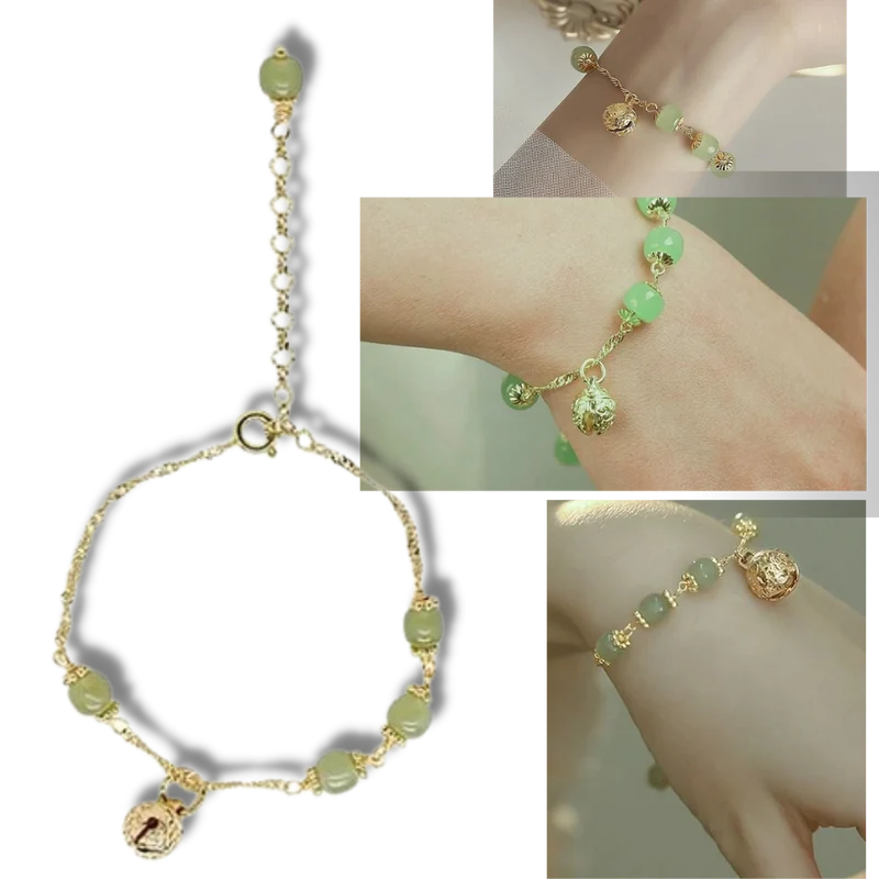 Hetian Jade Glockenarmband