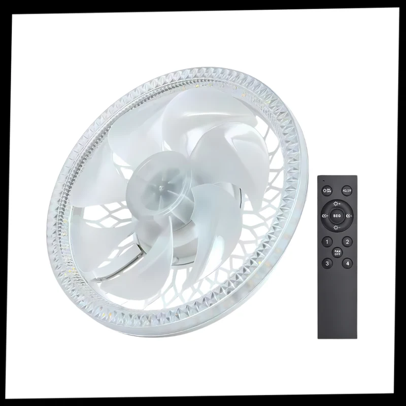 Ästhetischer Deckenventilator mit Fernbedienung