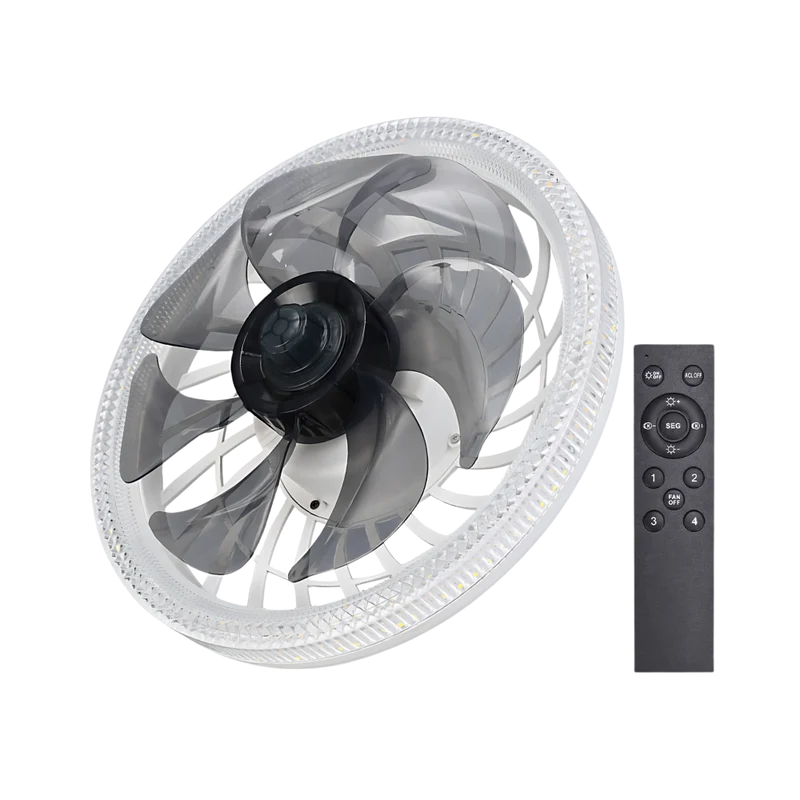 Ästhetischer Deckenventilator mit Fernbedienung