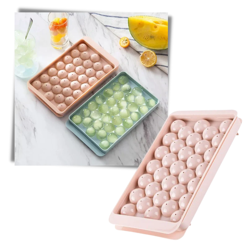 Rundes Eiswürfel-Set