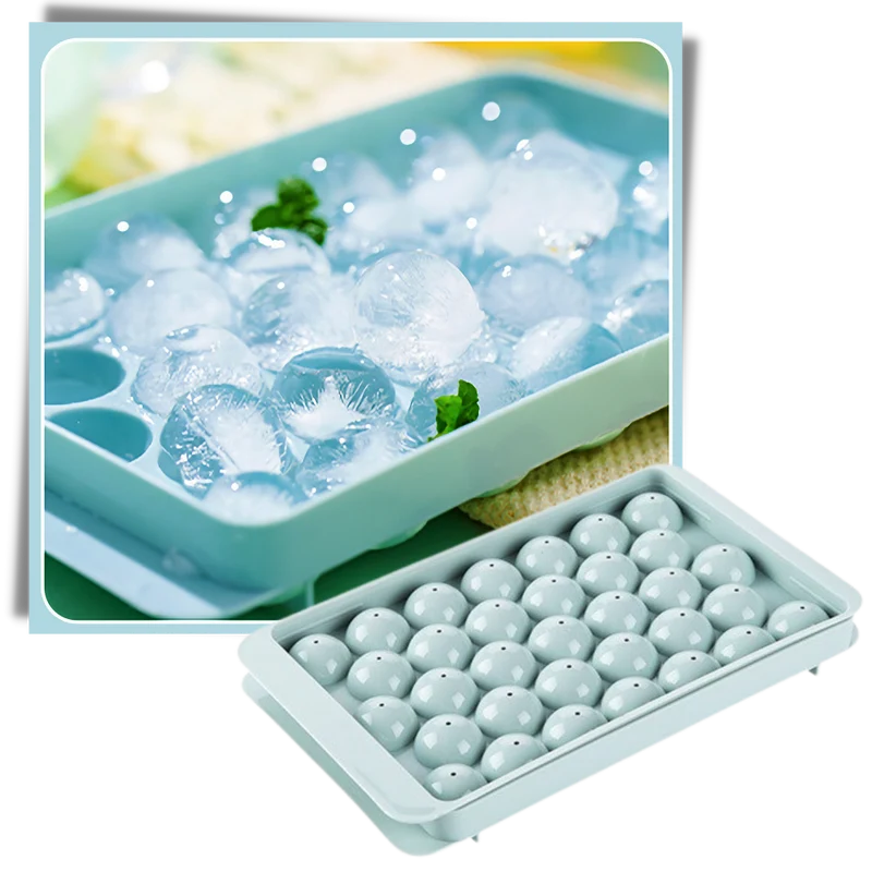 Rundes Eiswürfel-Set