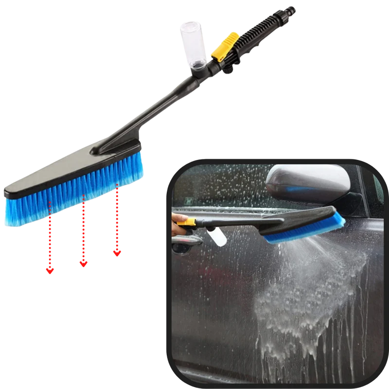 Zusammenklappbares Auto-Waschbürsten-Set