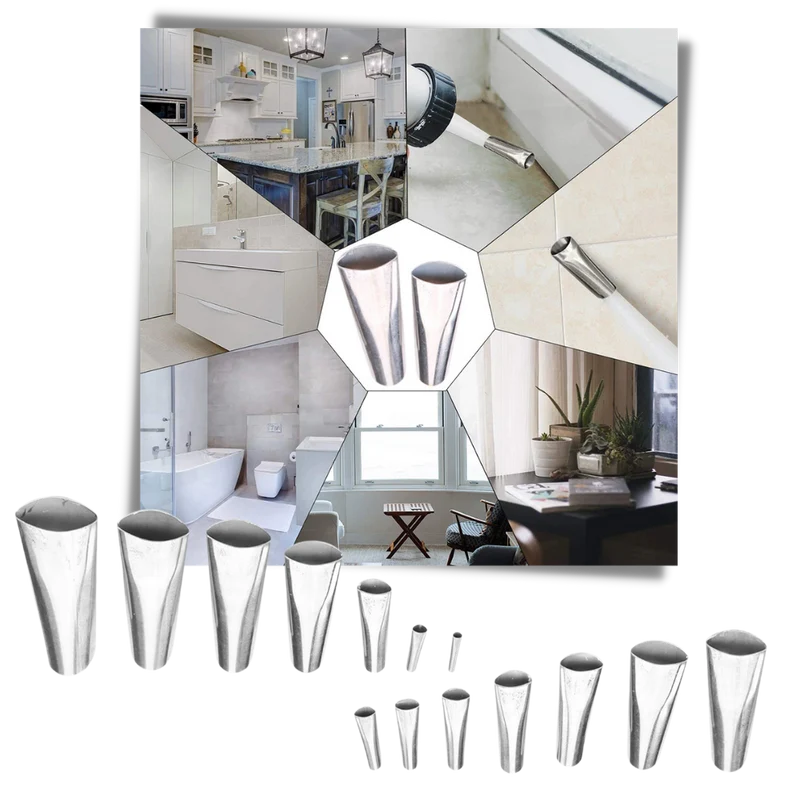 Edelstahl-Fugendüsen-Set