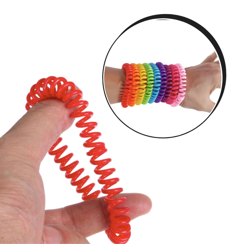 Wasserdichte Mückenschutz-Armbänder (10 Stk.)