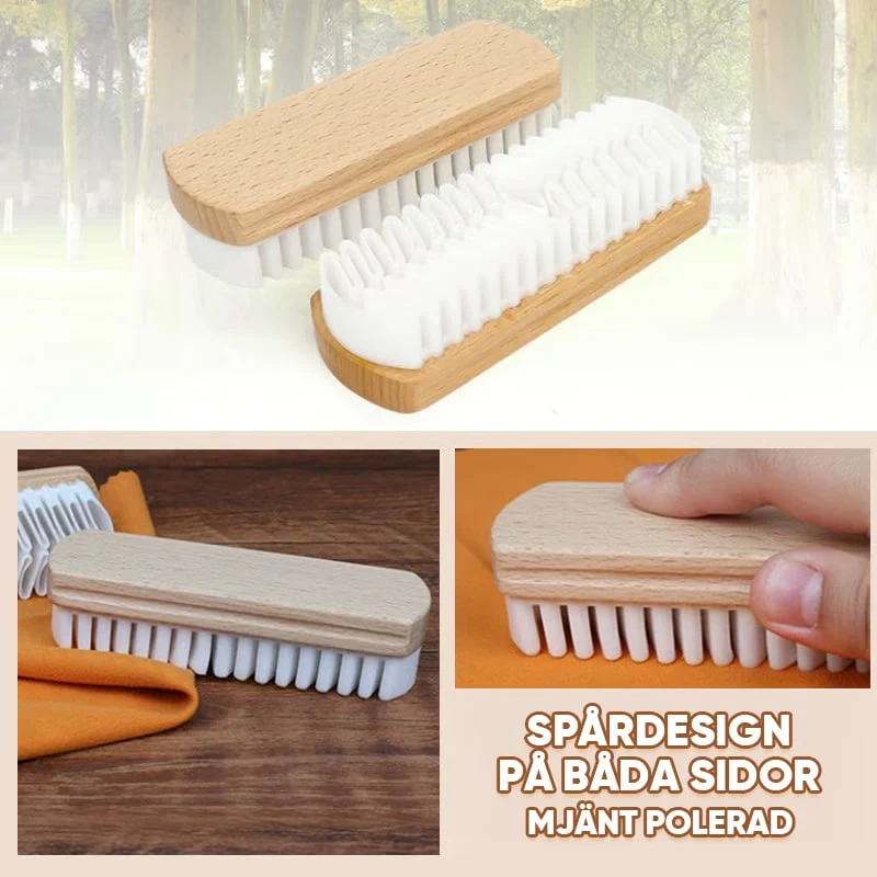 SuedeCare™ | Schuhbürste – Schonende Reinigung für Wildleder & Nubuk